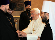 МИТР. ИЛАРИОН НА ПРИЕМЕ У РИМСКОГО ПАПЫ МИТР. ИЛАРИОН НА ПРИЕМЕ У РИМСКОГО ПАПЫ